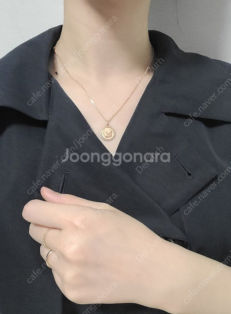 14k 루피나 아기천사 목걸이--3