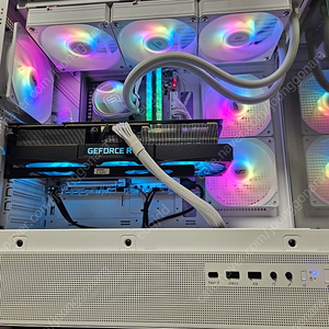 9800x3d, b850m wifi, rtx4080 super 어항 본체