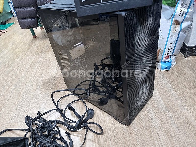 DLX21케이스 + 커세어 AX1200W GOLD파워 ...--2