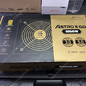 [미개봉] 마이크로닉스 ASTRO II GD 1650W 80PLUS골드 풀모듈러 ATX3.0