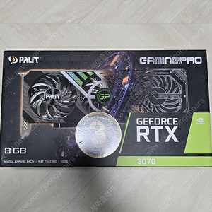 PALIT 지포스 RTX 3070 GAMINGPRO