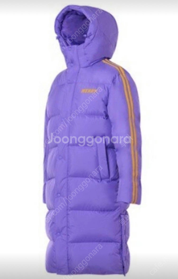 (거의 새상품)널디 롱패딩 보라 S사이즈 팝니다(남녀공용)--2