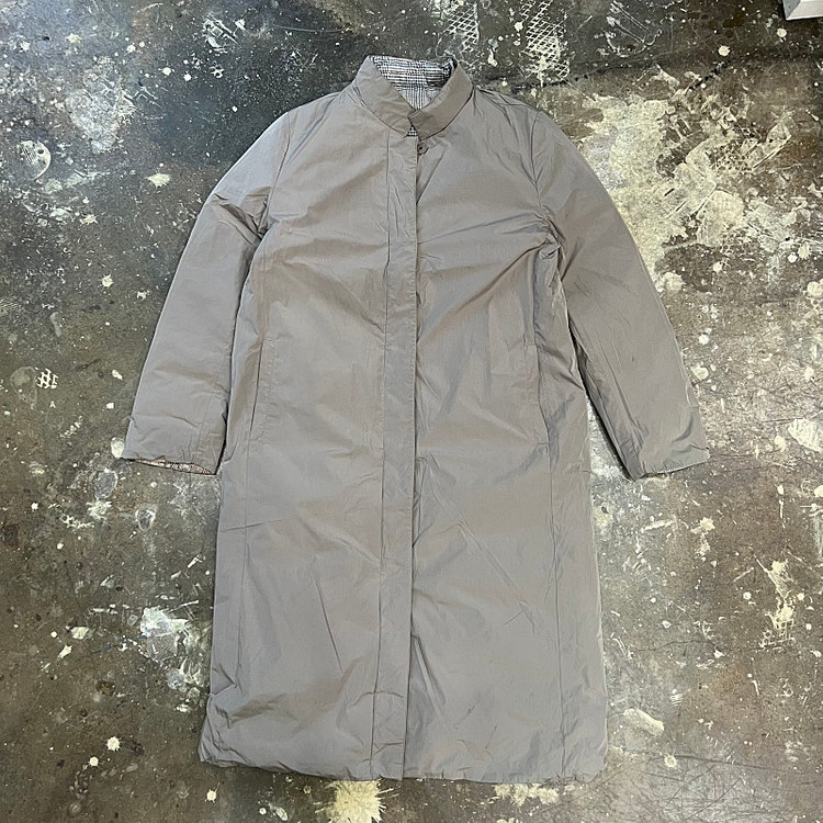 M) so.wool 소울 구스다운 양면 리버시블 롱패딩점퍼 패딩자켓--2