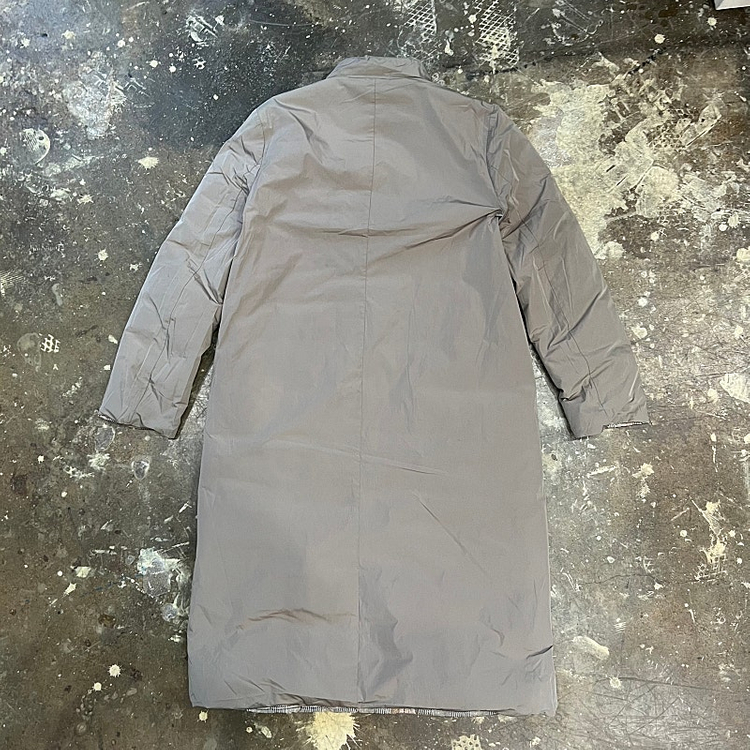 M) so.wool 소울 구스다운 양면 리버시블 롱패딩점퍼 패딩자켓--3