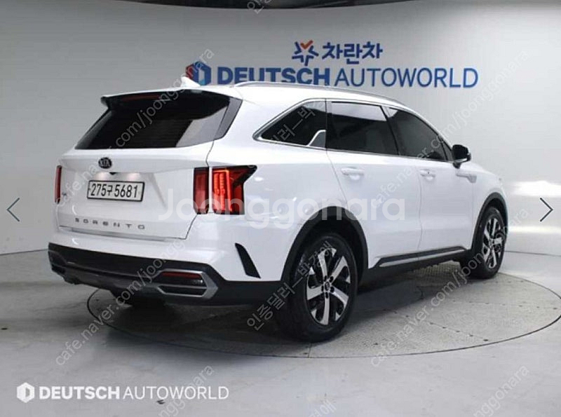 중고차 기아 신형쏘렌토(MQ4) 2.2 디젤 4WD 프레스티지 21년형 80,000키로 중고차전액할부 ★ 여유자금 ...--9