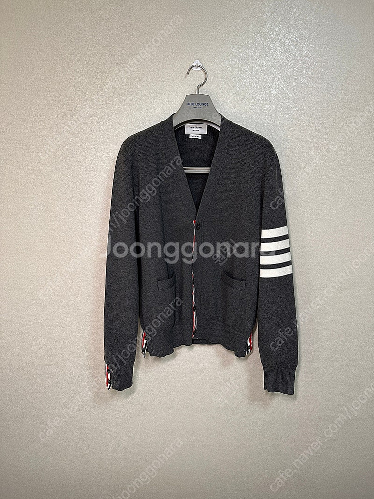 정품 톰브라운 밀라노스티치 가디건 그레이 사이즈 2--0