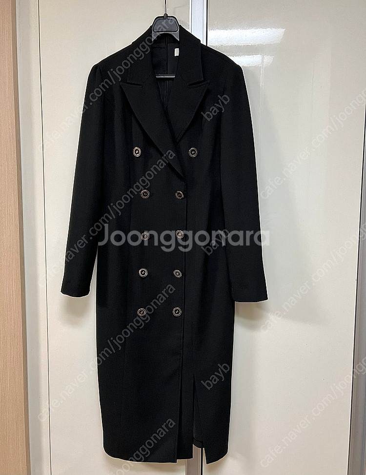 모조에스핀 더블버튼 테일러드 원피스 정장 오피스룩 하객...--3