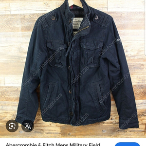 아베크롬비 Abercrombie. M65 military check lined field jacket. 밀리터리 체크안감 m65 야상자켓. S 95사이즈.