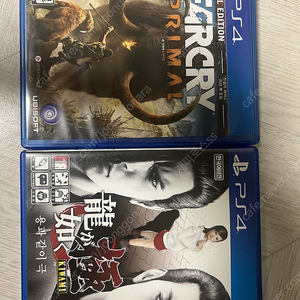 PS4 파크라이 프라이멀, 용과 같이 극 팝니다.