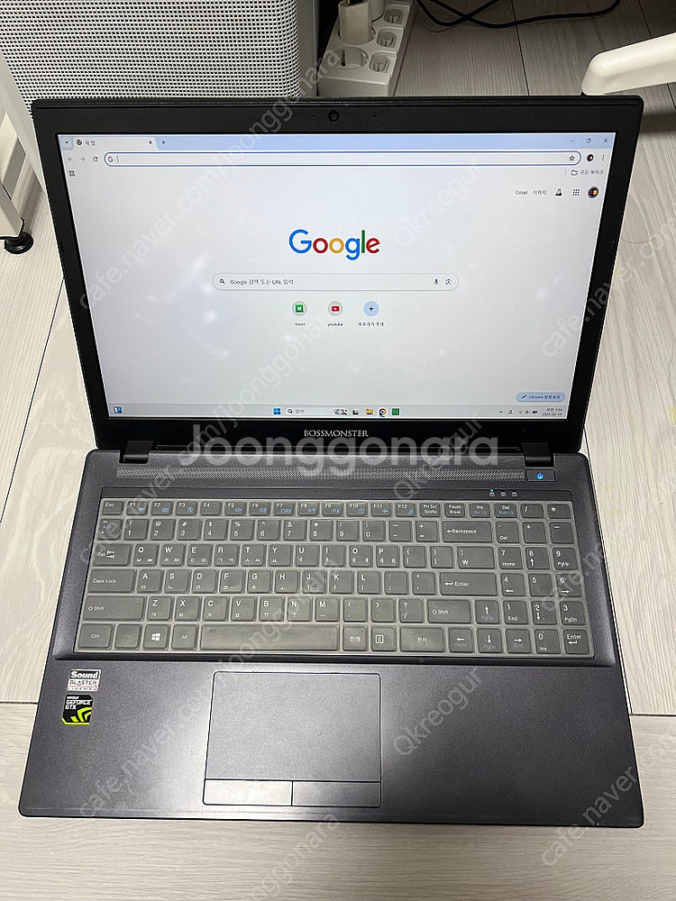 한성 게이밍노트북(xh57) i5 1050 업그레이드제...--2