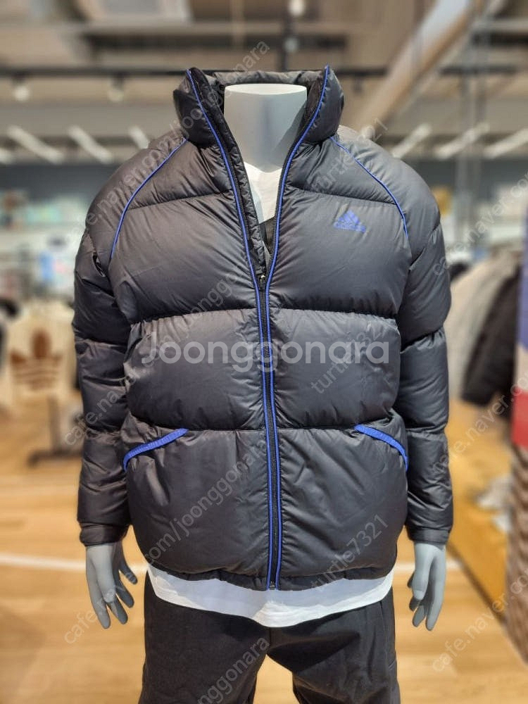 아디다스 슈퍼 퍼피 다운자켓 H20750 미드나잇 패딩 (S)--2