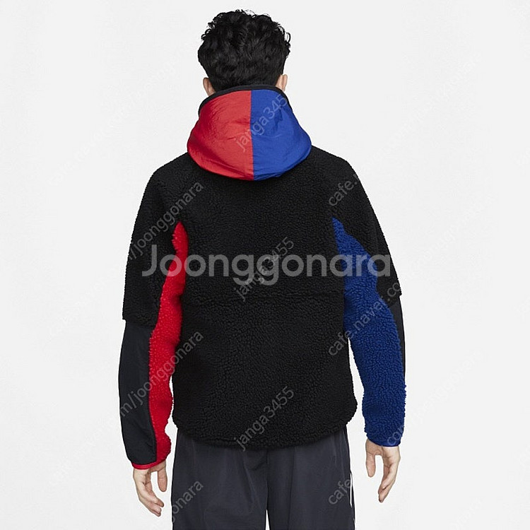 나이키 맨 NSW 대한민국 뽀글이 반집업--2