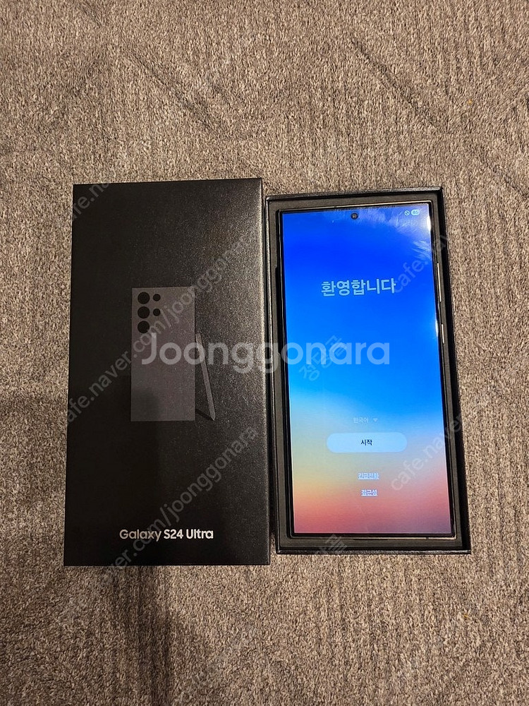 갤럭시 S24 울트라 512G 티타늄 블랙(자급제) 팝...--0