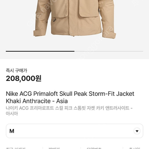 acg 스컬 피크 자켓(FV8682-247)