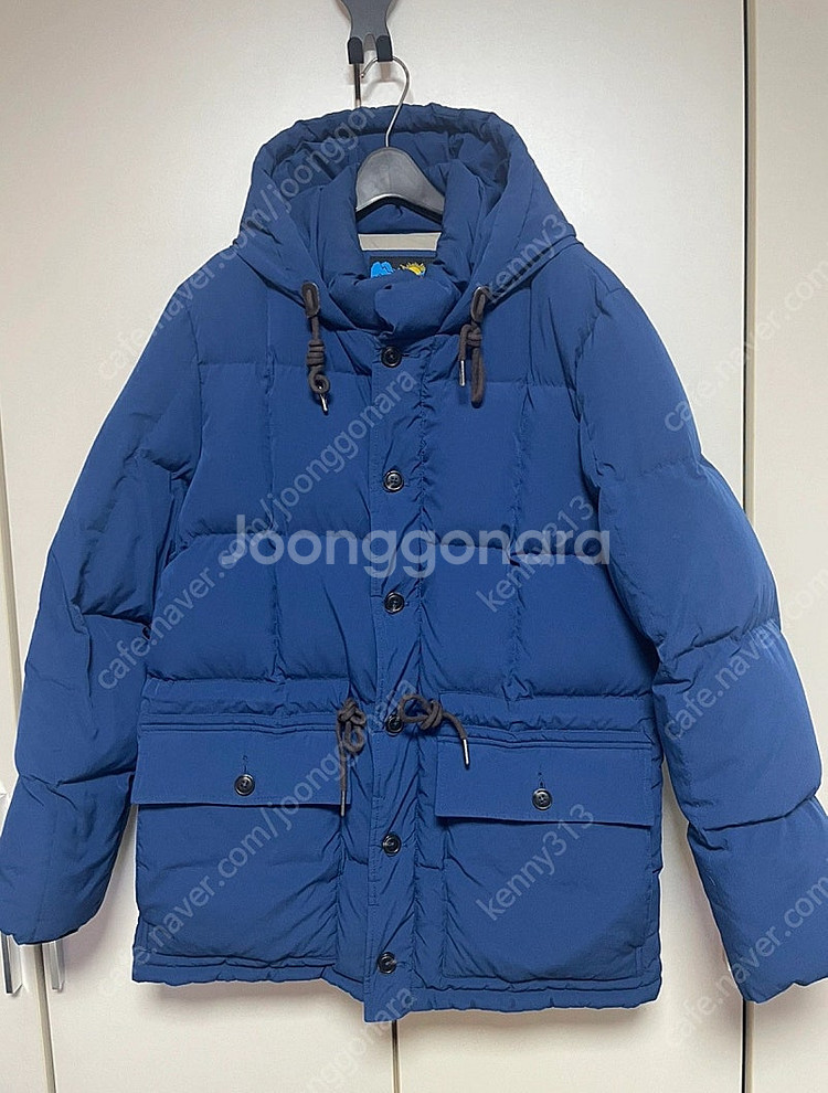 에디바우어 카라코람 다운패딩 네이비 - M 사이즈--0