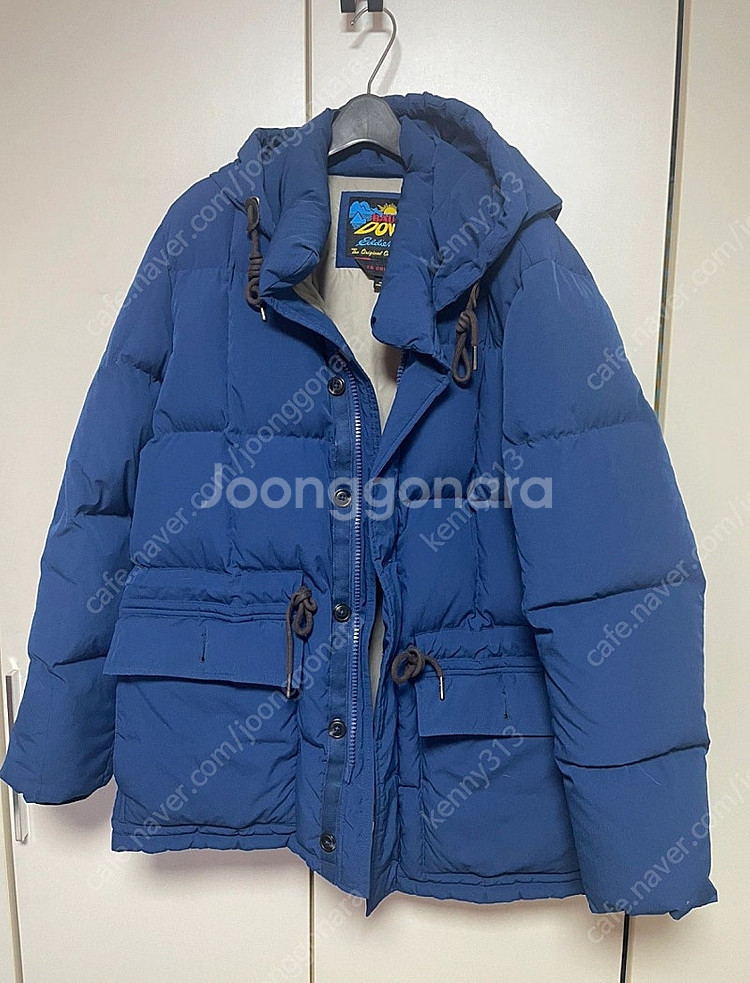 에디바우어 카라코람 다운패딩 네이비 - M 사이즈--1