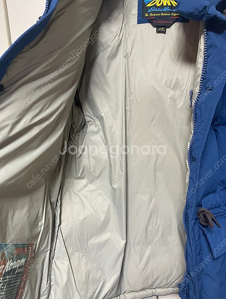 에디바우어 카라코람 다운패딩 네이비 - M 사이즈--3