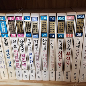 이상학상 작품집, 올해의 좋은 소설, 동인문학상 작품집