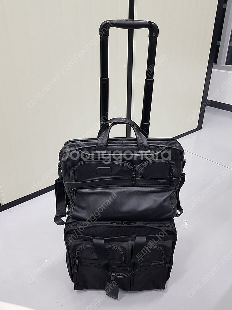 투미 캐리어 가죽가방 출장세트--0