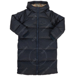 버버리 롱패딩 4y 새제품 Boys Midnight Tom Logo Graphic Nylon Long Puffer Jacket