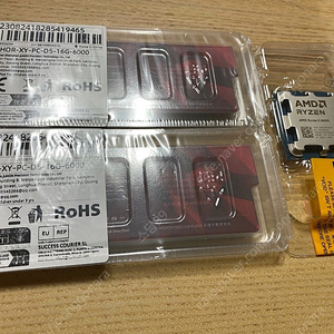 amd 라이젠5 8600g JUHOR DDR 6000mhz 램 16gb × 2 미개봉