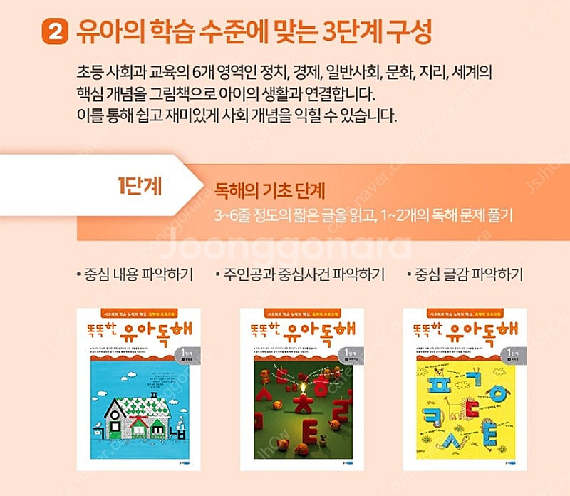 똑똑한 유아 독해 1~3단계 (전9권)--2