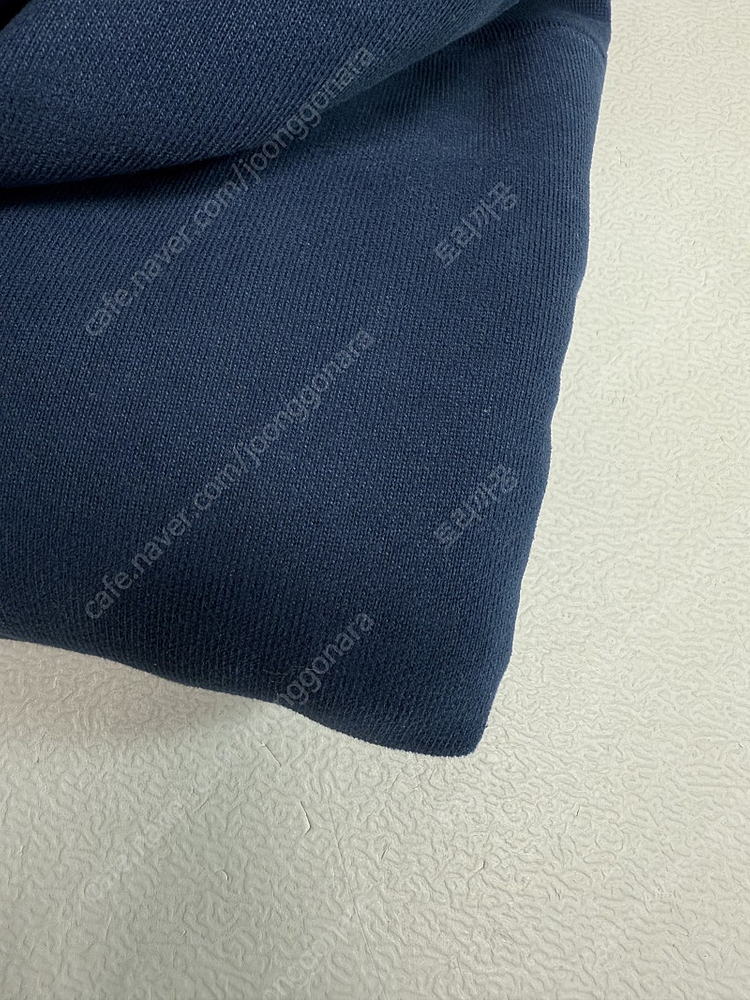 춈미 후드티 프리사이즈 딥블루--3