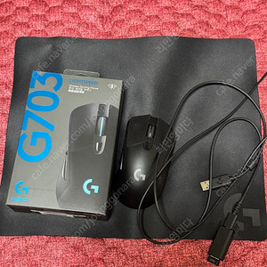 로지텍 Gpro tkl갈축키보드,로지텍 G703마우스(G640패드)