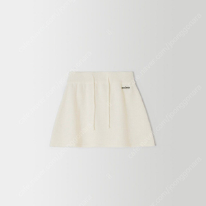 온드민 pony knit skirt 아이보리