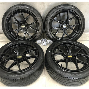 신품 휠 BBS ST 18인치 블랙 휠타이어 235/45R18 K5, 셀토스