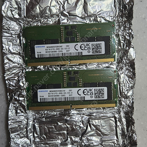 노트북 메모리 DDR5 8GB 2개