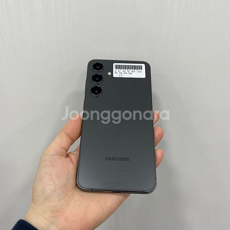 64084 갤럭시S24플러스 512기가 블랙 공기계 팝...--2