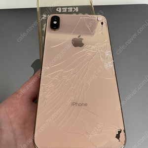 아이폰 xs max 64 기가 뒷판깨짐