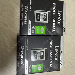 Lexar CFexpress B타입 512GB 미개봉품 판매합니다.