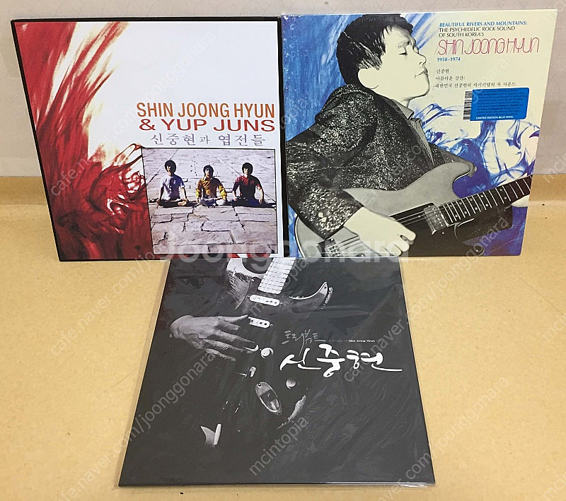LP ; 신중현 엘피 음반 3장 - 엽전들, 아름다운 ...--0
