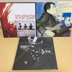 LP ; 신중현 엘피 음반 3장 - 엽전들, 아름다운 강산, 트리뷰트