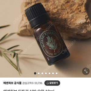 에센허브 티트리 오일 10ml