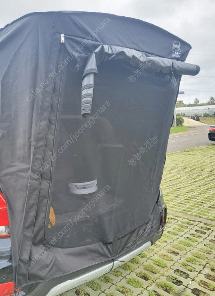 쉐보레 트랙스 전용 차박텐트 d4r car 이미지