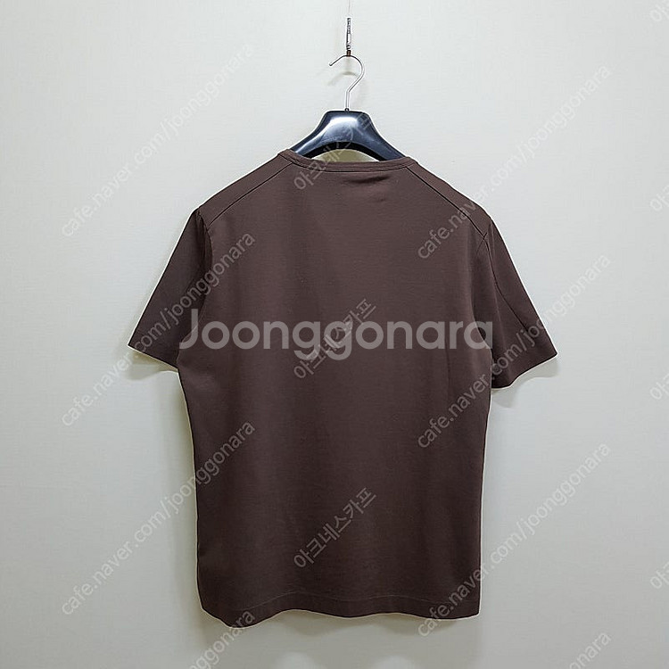 한섬 타임옴므 21SS 브라운 티셔츠 105사이즈--3