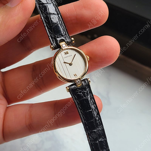 [정품] 까르띠에 루이 방동 다이아몬드 18K 금통 SM 스몰 여성용 (Cartier Louis Vendome 18K Solid Small)