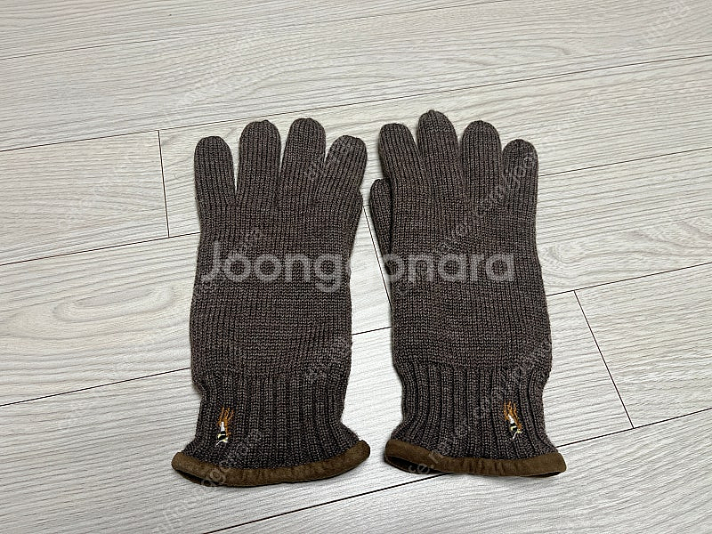 폴로 울 장갑 중고--0
