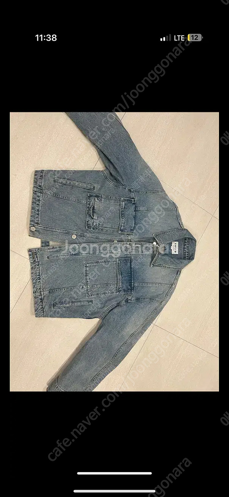 솔리드옴므 22ss 청자켓--0