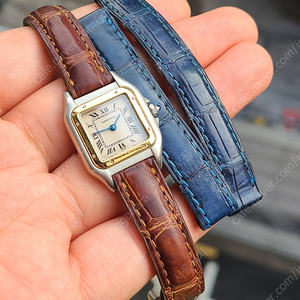 [정품] 까르띠에 팬더 드 까르띠에 18k 콤비 SM 스몰 여성용 디버클 (Cartier Panthère de Cartier Small Women's)