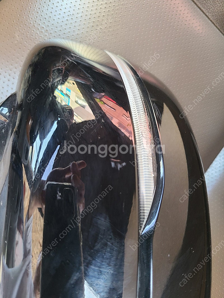 23년도 카니발 오로라블랙 조수석 백미러--0