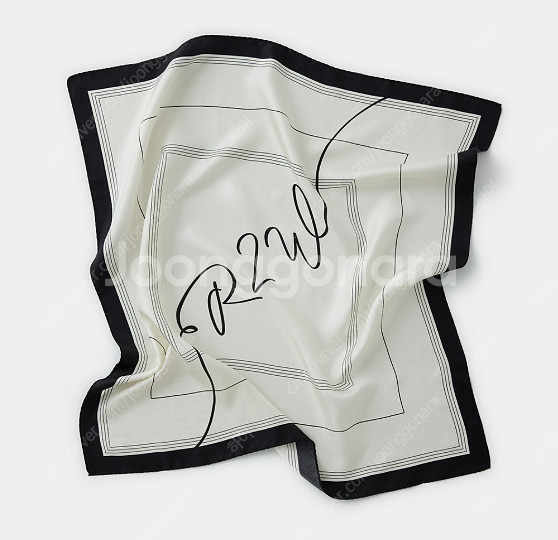 R2W cali logo silk Scarf--6