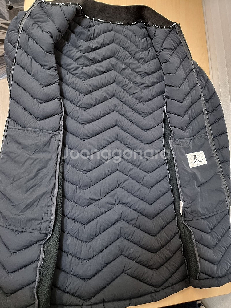 와이드앵글 여성 골프 경량 구스다운 패딩 95--4