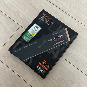 WD BLACK SN850X M.2 NVMe 2TB 정품 미개봉 팝니다