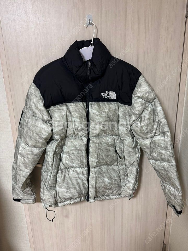 슈프림 노스페이스 페이퍼 프린트 눕시 자켓 19fw--1