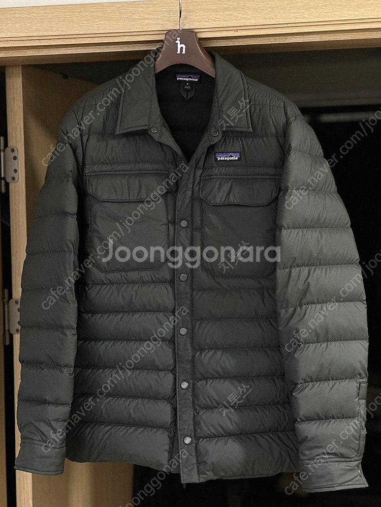 파타고니아 구스다운 사일런트 패딩자켓 m 100--0