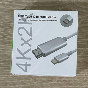 USB C타입 to HDMI 미러링 케이블 새제품 스마트폰 TV 연결